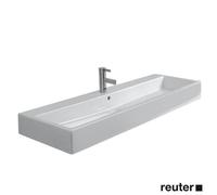 Duravit lavabo Vero 1200mm avec trop-plein, avec plage de robinetterie, 1 trou pour robinetterie, 0454120000, 0454120000, Colorazione: Bianco