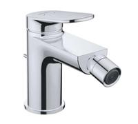 Duravit Wave Mitigeur monocommandé pour bidet, saillie 128 mm, avec garniture découlement, WA2400001010, WA2400001010, Colorazione: Cromo lucido