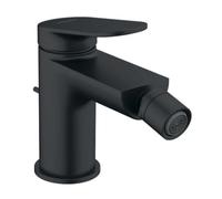 Duravit Wave Mitigeur monocommandé pour bidet, saillie 128 mm, avec garniture découlement, WA2400001046, WA2400001046, Colorazione: Nero opaco