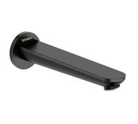 Bec déverseur pour baignoire Duravit Wave, saillie 202 mm, WA5240010046, WA5240010046, Colorazione: Nero opaco