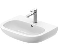 Duravit D-Code lavabo, avec trou pour robinetterie, avec trop-plein, 600x460x175mm, blanc brillant, 2310600000, 2310600000