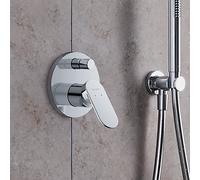 Duravit Wave miscelatore monocomando, per vasca e doccia, WA4210008010, Wave cromo [Rubinetteria Bagno > Rubinetteria Doccia]
