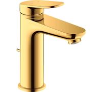 Duravit Wave Mitigeur monocommandé pour lavabo, saillie 122 mm, avec garniture découlement, WA1020001034, WA1020001034, Colorazione: Oro lucido