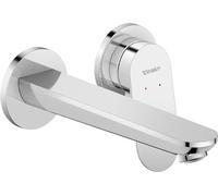Duravit Wave Mitigeur monocommandé pour lavabo, saillie 202 mm, sans garniture découlement, WA1070004010, WA1070004010, Colorazione: cromo