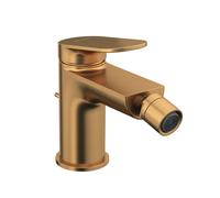 Duravit Wave Mitigeur monocommandé pour bidet, saillie 128 mm, avec garniture découlement, WA2400001004, WA2400001004, Colorazione: bronzo spazzolato