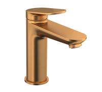 Duravit Wave Mitigeur monocommandé pour lavabo, saillie 122 mm, sans garniture découlement, WA1020002004, WA1020002004, Colorazione: bronzo spazzolato