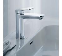 Duravit Wave Mitigeur monocommandé pour lavabo, saillie 122 mm, sans garniture découlement, WA1020002010, WA1020002010, Colorazione: Cromo lucido