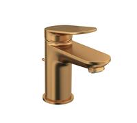 Duravit Wave Mitigeur monocommandé pour lavabo, saillie 95 mm, avec garniture découlement, WA1010001004, WA1010001004, Colorazione: bronzo spazzolato