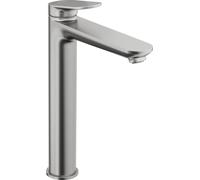Duravit Wave Mitigeur monocommandé pour lavabo, saillie 176 mm, sans garniture découlement, WA1040002070, WA1040002070, Colorazione: acciaio inossidabile spazzolato