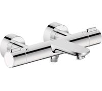 Duravit Wave rubinetto per vasca e doccia a parete con termostato cromo WA5220000010