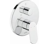Duravit Wave rubinetto per vasca e doccia da incasso cromo WA4210012010