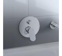 Duravit Wave rubinetto per vasca e doccia da incasso cromo WA5210012010
