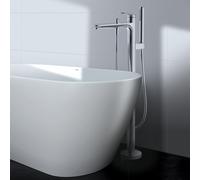 Duravit Wave rubinetto vasca, installazione a pavimento, miscelatore monocomando, WA5250000010, Wave cromo [Rubinetteria Bagno > Rubinetteria Vasca]