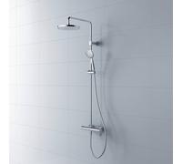 Duravit Wave sistema doccia, miscelatore monocomando, WA4280007010, Wave cromo [Rubinetteria Bagno > Colonne Doccia]