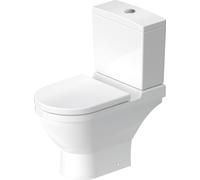 Duravit WC da appoggio combinato Starck 3 65,5 cm, uscita: orizzontale, bianc...