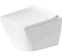 WC a parete Duravit Compact Viu 251109, senza bordo, 370x480 mm, Colorazione: Bianco con Wondergliss - 25730900001