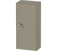 Duravit White Tulip armoire mi-hauteur, largeur 400 x profondeur 240mm, 1 arrêt de porte à droite avec poignée, WT1323RH2H2, WT1323RH2H2, Colorazione: Grigio pietra lucido