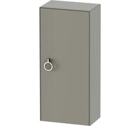 Duravit White Tulip armoire mi-hauteur, largeur 400 x profondeur 240mm, 1 arrêt de porte à droite avec poignée, WT1323R9292, WT1323R9292, Colorazione: Grigio pietra Vernice opaca Seta opaco