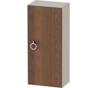 Duravit White Tulip armoire mi-hauteur, largeur 400 x profondeur 240mm, 1 arrêt de porte à droite avec poignée, WT1323R7760, WT1323R7760, Colorazione: Corpo: Taupe seta opaco, fronte: noce americano m