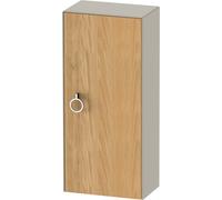 Duravit White Tulip armoire mi-hauteur, largeur 400 x profondeur 240mm, 1 arrêt de porte à droite avec poignée, WT1323RH560, WT1323RH560, Colorazione: Corpo: opaco seta taupe, frontale: massello di qu