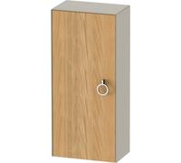 Duravit White Tulip armoire mi-hauteur, largeur 400 x profondeur 240mm, 1 arrêt de porte à gauche avec poignée, WT1323LH560, WT1323LH560, Colorazione: Corpo: opaco seta taupe, frontale: massello di qu