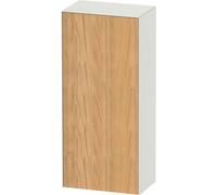 Duravit White Tulip armoire mi-hauteur, largeur 400 x profondeur 240mm, 1 arrêt de porte ouverture basculante à gauche, WT1322LH536, WT1322LH536, Colorazione: Corpo: bianco satinato, frontale: rovere 