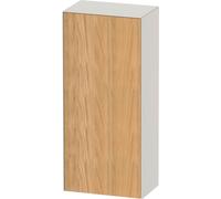 Duravit White Tulip armoire mi-hauteur, largeur 400 x profondeur 240mm, 1 arrêt de porte ouverture basculante à gauche, WT1322LH539, WT1322LH539, Colorazione: Corpo: bianco nordico satinato, frontale: