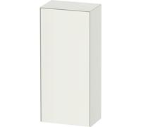Armadietto Duravit Tulip bianco a mezza altezza, larghezza 400 x profondità 240 mm, 1 porta con apertura a ribalta a sinistra, WT1322L, Colorazione: Laccato bianco seta opaco