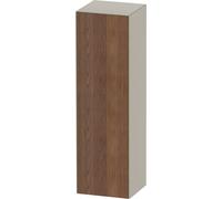 Duravit White Tulip armoire mi-hauteur, largeur 400 x profondeur 360mm, 1 arrêt de porte ouverture basculante à droite, WT1332R7760, WT1332R7760, Colorazione: Corpo: Taupe seta opaco, fronte: noce ame