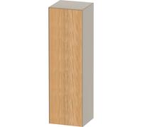 Duravit White Tulip armoire mi-hauteur, largeur 400 x profondeur 360mm, 1 arrêt de porte ouverture basculante à droite, WT1332RH560, WT1332RH560, Colorazione: Corpo: opaco seta taupe, frontale: massel