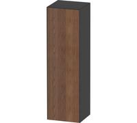Duravit White Tulip armoire mi-hauteur, largeur 400 x profondeur 360mm, 1 arrêt de porte ouverture basculante à droite, WT1332R7758, WT1332R7758, Colorazione: Corpo: grafite satinata, frontale: noce a
