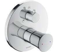 Duravit White Tulip, miscelatore monocomando per vasca modello da incasso con