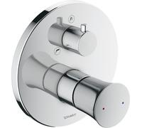 Miscelatore Vasca Doccia Da Incasso Duravit White Tulip 170x97mm Cromo