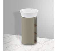 Duravit White Tulip mobile con lavabo, 2365500070+WT4239077H2, White Tulip [Mobili da Bagno > Mobili con Lavabo Integrato]