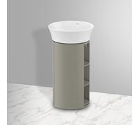 Duravit White Tulip mobile con lavabo, 2365500070+WT423909292, White Tulip [Mobili da Bagno > Mobili con Lavabo Integrato]