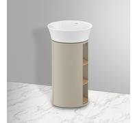 Duravit White Tulip mobile con lavabo, 2365500070+WT42390H560, White Tulip [Mobili da Bagno > Mobili con Lavabo Integrato]