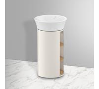 Duravit White Tulip mobile con lavabo, 23655000701+WT42390H539, White Tulip [Mobili da Bagno > Mobili con Lavabo Integrato]