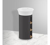 Duravit White Tulip mobile con lavabo, 23655000701+WT42390H5H1, White Tulip [Mobili da Bagno > Mobili con Lavabo Integrato]