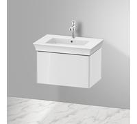 Duravit White Tulip mobile sottolavabo, 1 scomparto estraibile, WT424108585, White Tulip [Mobili da Bagno > Mobili Lavabo]