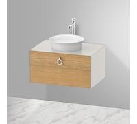 Duravit White Tulip mobile sottolavabo, 1 scomparto estraibile, WT49800H539, White Tulip [Mobili da Bagno > Mobili Lavabo]