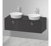 Duravit White Tulip mobile sottolavabo, 1 scomparto estraibile, WT4983BH1H1, White Tulip [Mobili da Bagno > Mobili Lavabo]