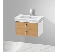 Duravit White Tulip mobile sottolavabo, 2 scomparti estraibili, WT43510H585, White Tulip [Mobili da Bagno > Mobili Lavabo]