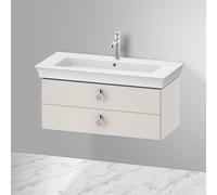 Duravit White Tulip mobile sottolavabo, 2 scomparti estraibili, WT435203939, White Tulip [Mobili da Bagno > Mobili Lavabo]