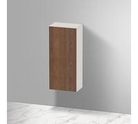 Duravit White Tulip armoire mi-hauteur, largeur 400 x profondeur 240mm, 1 arrêt de porte ouverture basculante à gauche, WT1322L7739, WT1322L7739, Colorazione: Corpo: bianco nordico satinato, frontale: