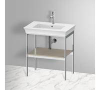 Duravit White Tulip struttura per lavabo, WT454006060, White Tulip talpa satinato opaco/cromo [Mobili da Bagno > Mobili Complementari]