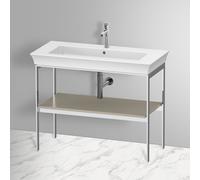 Duravit White Tulip struttura per lavabo, WT454106060, White Tulip talpa satinato opaco/cromo [Mobili da Bagno > Mobili Complementari]