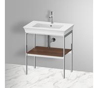 Duravit White Tulip struttura per mobile a vista, WT454007777, White Tulip noce americano/cromo [Mobili da Bagno > Mobili Complementari]