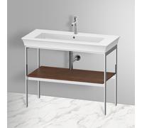 Duravit White Tulip struttura per mobile a vista, WT454107777, White Tulip noce americano/cromo [Mobili da Bagno > Mobili Complementari]