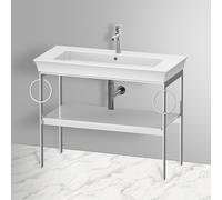 Duravit White Tulip struttura per mobile a vista, WT4547B8585, White Tulip bianco finitura a specchio/cromo [Mobili da Bagno > Mobili Complementari]