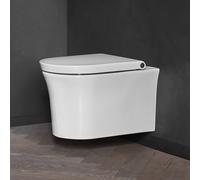 WC sospeso Tulip bianco, senza bordo, scarico orizzontale, 540 mm, 257609